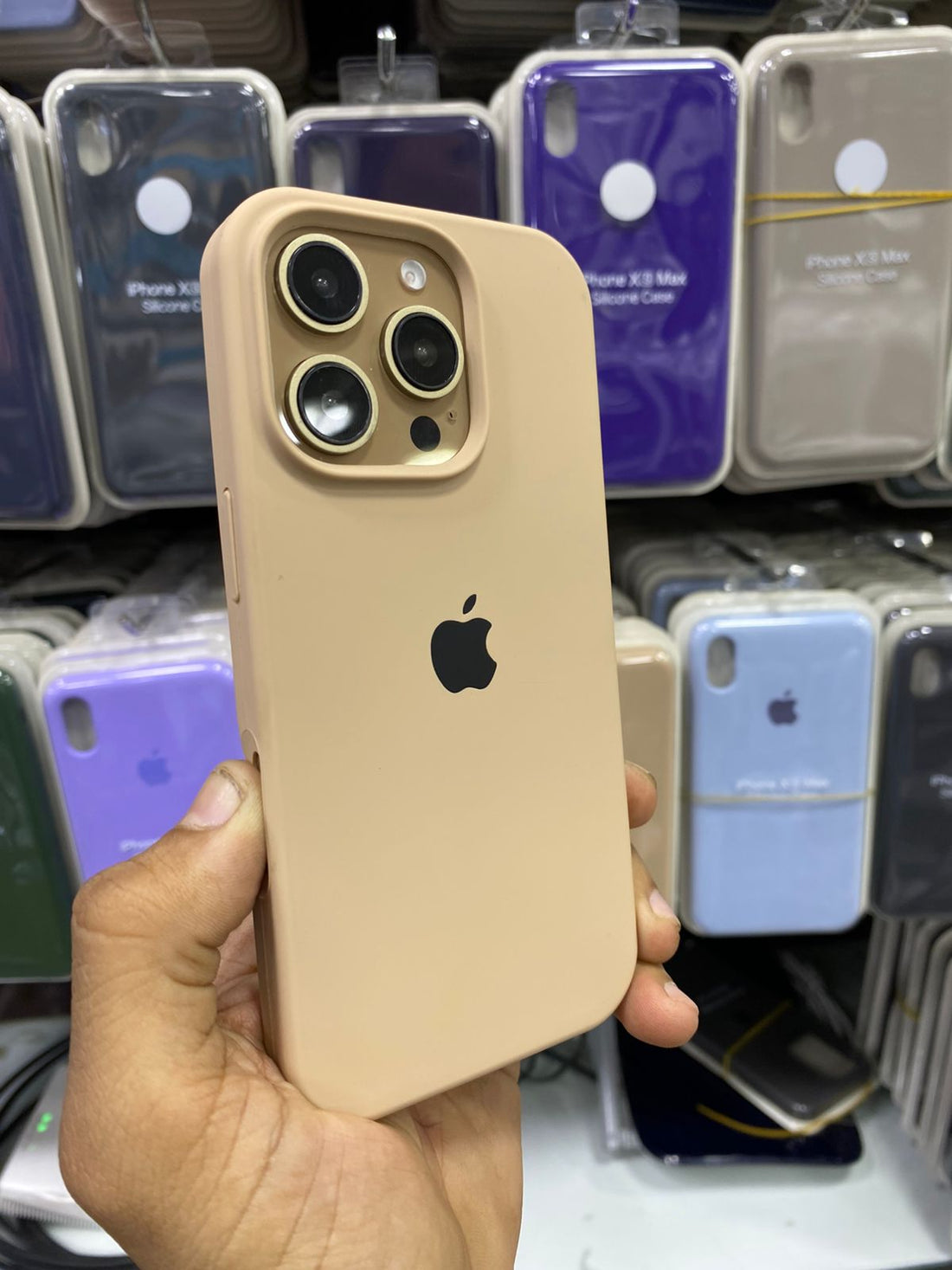 iPhone Desert Titanium Silicon Case